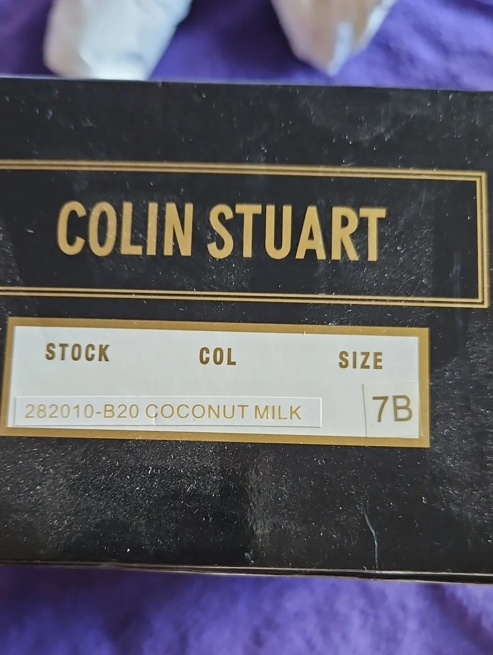 Colin Stuart Coconut Milk Braided Strap, Cork Look Platform Shoe Size 7B 2000s